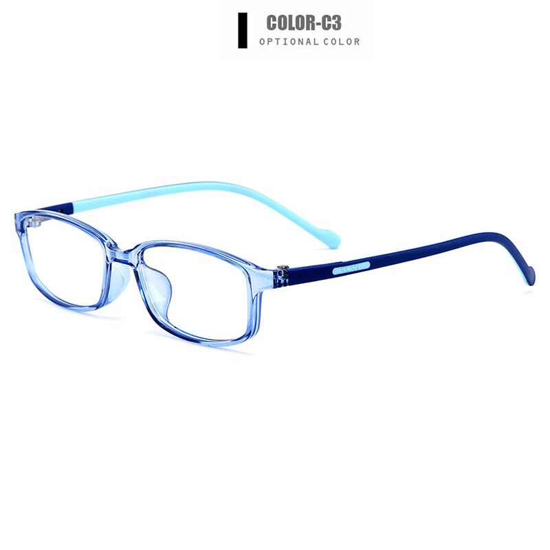 Women's Eyeglasses Ultralight Flexible Tr90 Small Face M8033 Frame Gmei Optical C3  