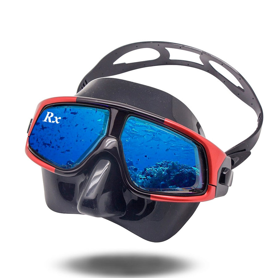 Enzodate Unisex Full Rim Snorkel Mask Hyperopia Myopia MK005 Goggles Enzodate   