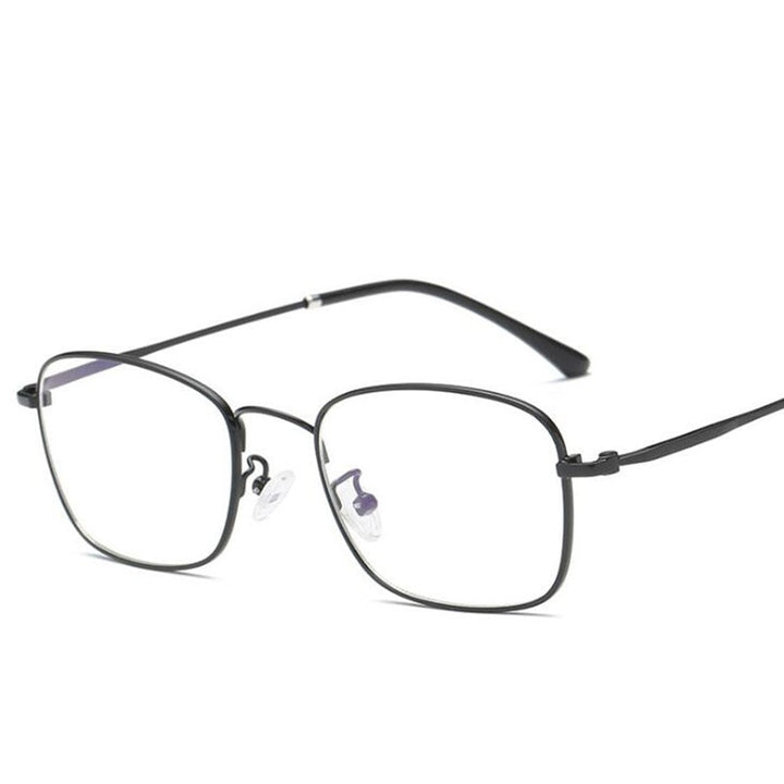 Hotochki Unisex Full Rim Alloy Frame Eyeglasses 5206 Full Rim Hotochki black  