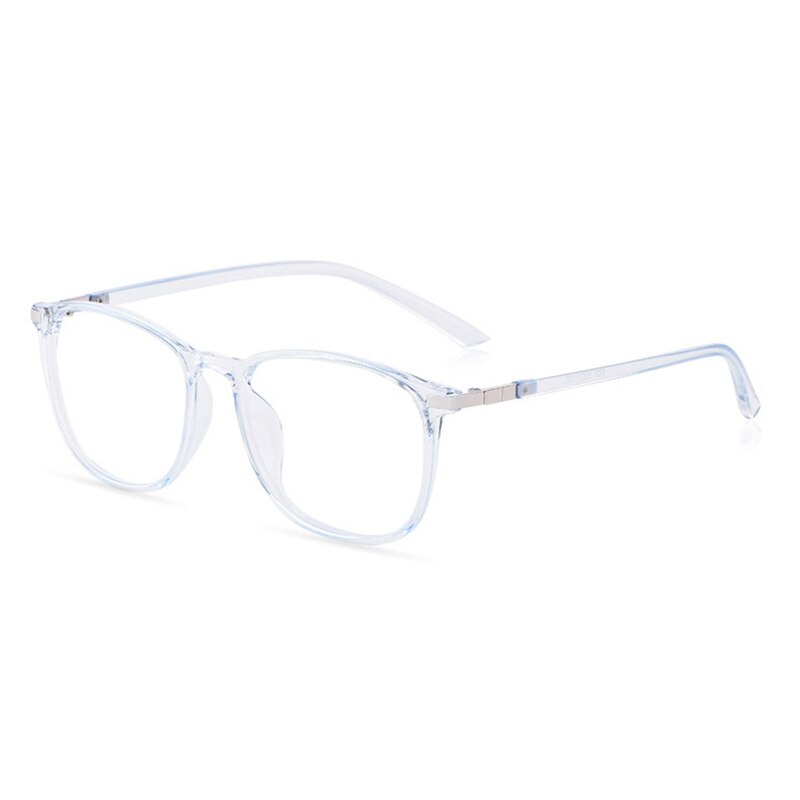 Hotony Women's Full Rim Square Acetate Frame Eyeglasses 6621 Full Rim Hotony Blue  