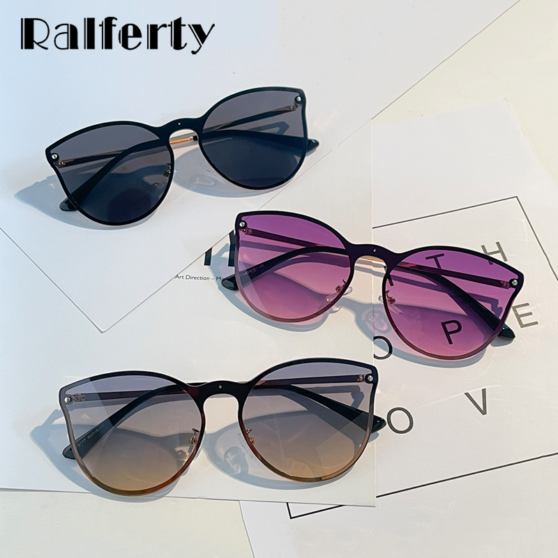 Ralferty Women's Sunglasses Cat Eye W9177 Sunglasses Ralferty   