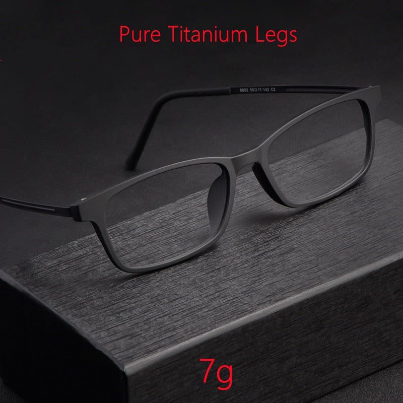 Yimaruili Unisex Full Rim β Titanium Frame Eyeglasses 8802 Full Rim Yimaruili Eyeglasses   