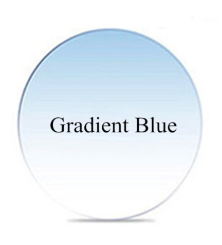 Hdcrafter Single Vision Anti Blue M-8 Gradient Tint Lenses Lenses Hdcrafter Eyeglass Lenses   