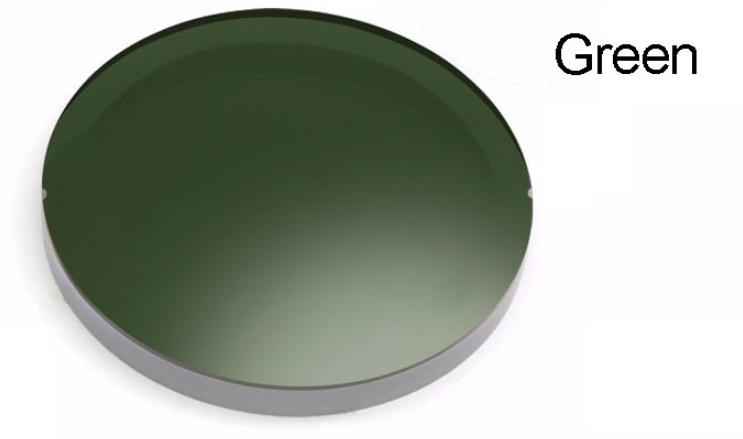 BCLEAR 1.49 Index Polarized Progressive Sunglass Lenses Color Green Lenses Bclear Lenses   
