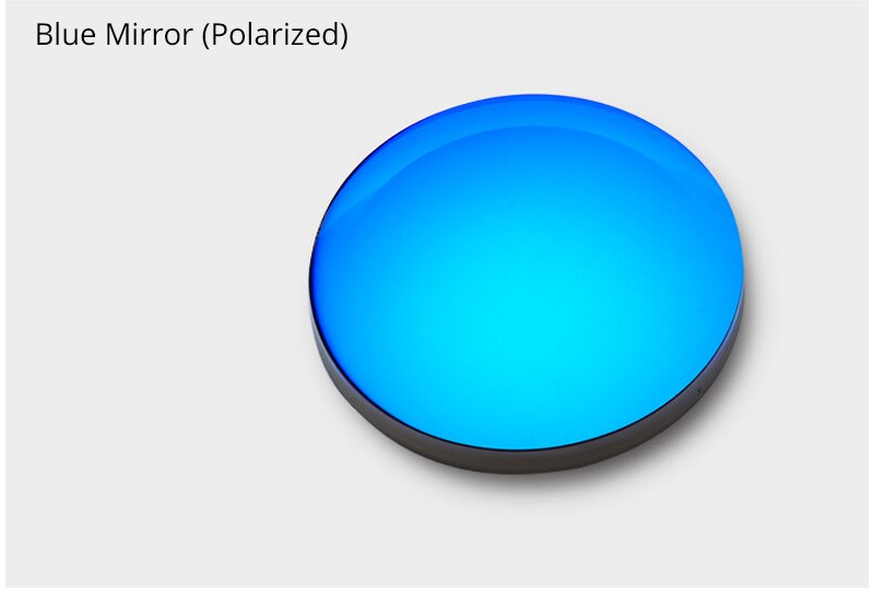 Ralferty 1.67 Index Single Vision Polarized Lenses Color Mirror Blue Lenses Ralferty Lenses   