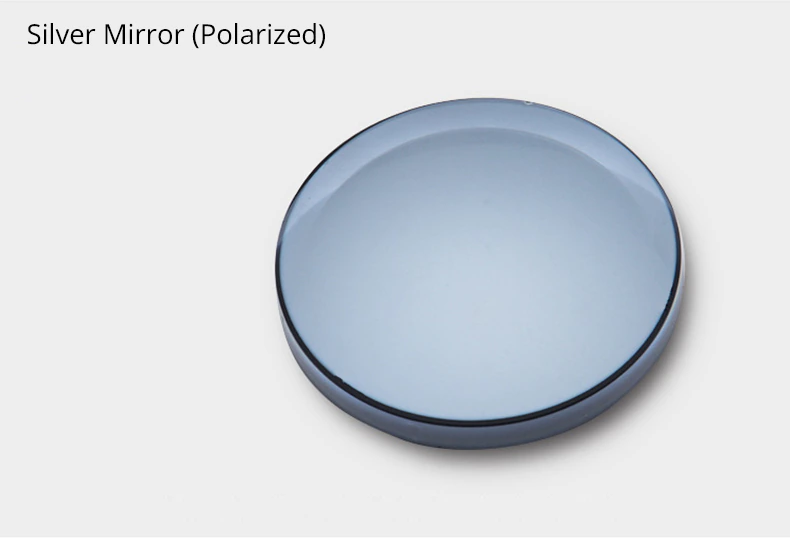 Ralferty 1.50 Index Single Vision Polarized Lenses Color Mirror Silver Lenses Ralferty Lenses   