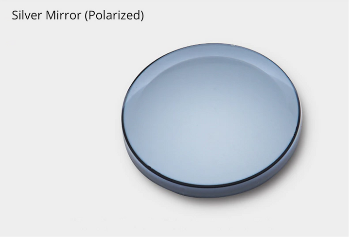Ralferty 1.67 Index Single Vision Polarized Lenses Color Mirror Silver Lenses Ralferty Lenses   