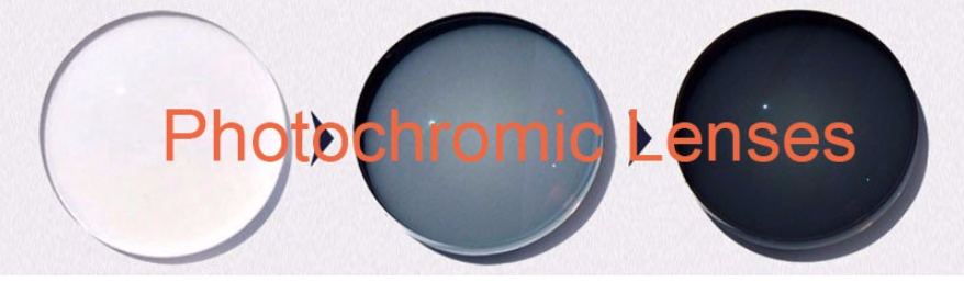Ralferty 1.61 Single Vision Chameleon Photochromic Grey Hyperopic Lenses Cyl 0~-2.0 D Lenses Ralferty Lenses   