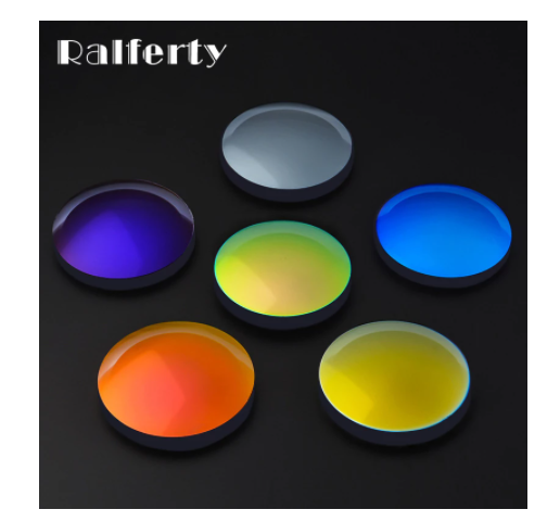 Ralferty 1.67 Index Single Vision Polarized Lenses Color Mirror Ice Blue Lenses Ralferty Lenses   
