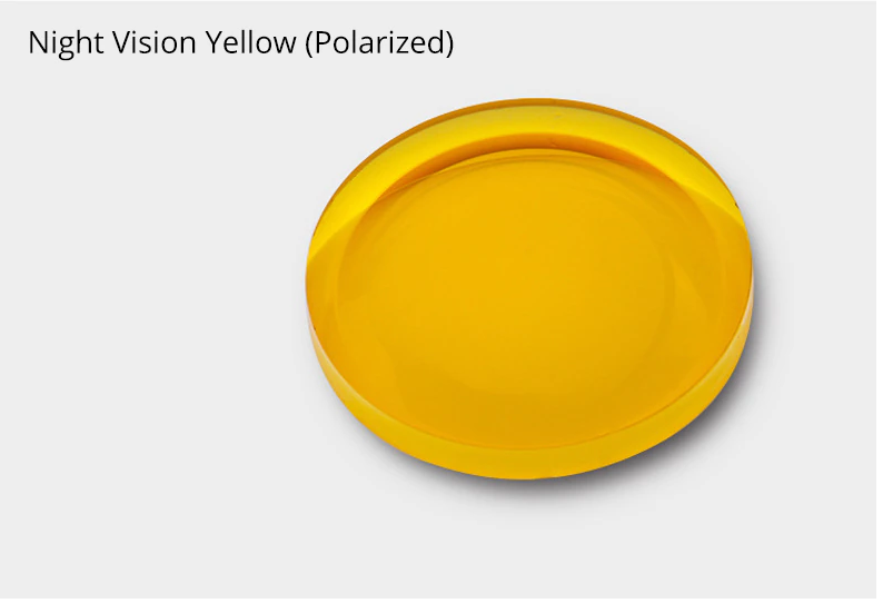 Ralferty 1.50 Index Single Vision Polarized Lenses Color Night Vision Yellow Lenses Ralferty Lenses   