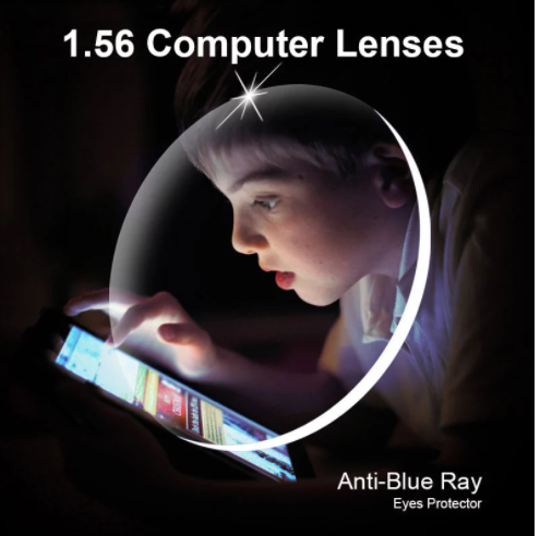 Chashma 1.56 Index Single Vision Anti Blue Aspheric Lenses Lenses Chashma Lenses   