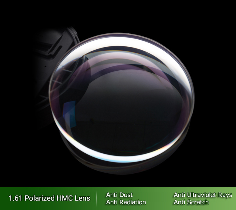 Reven Jate 1.61 Index Single Vision Polarized Mirror Lenses Lenses Reven Jate Lenses   