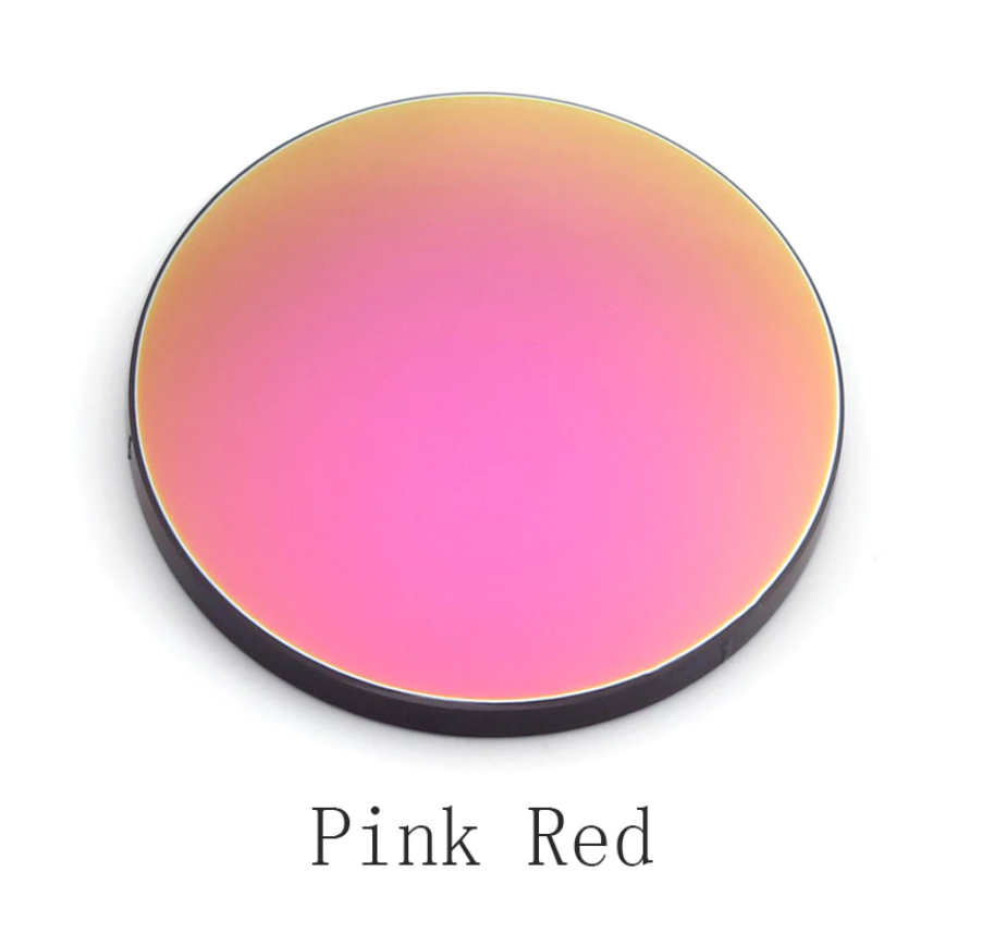 Reven Jate Single Vision Polarized Mirror Lenses Lenses Reven Jate Lenses 1.499 Pink-Red 