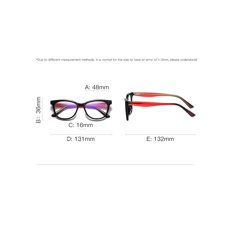 Gmei Women's Full Rim Small Square Tr 90 Titanium Spring Hinge Eyeglasses 20210 Full Rim Gmei Optical   