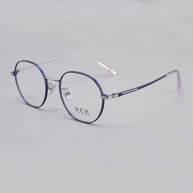 Zirosat Unisex Eyeglasses Frame Pure Titanium 88316 Frame Zirosat blue  