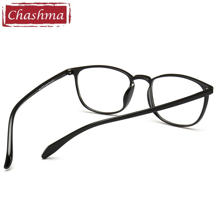 Chashma Unisex Full Rim TR 90 Resin Rectangle Frame Eyeglasses 6062 Full Rim Chashma   