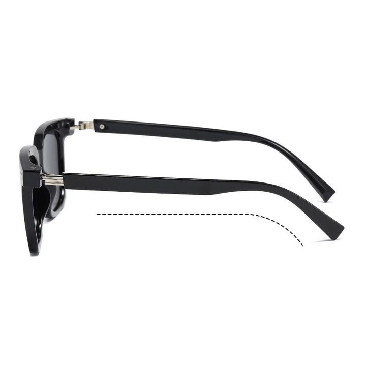 Yimaruili Unisex Full Rim Square Acetate Frame Polarized Sunglasses TR-ZC126 Sunglasses Yimaruili Sunglasses   