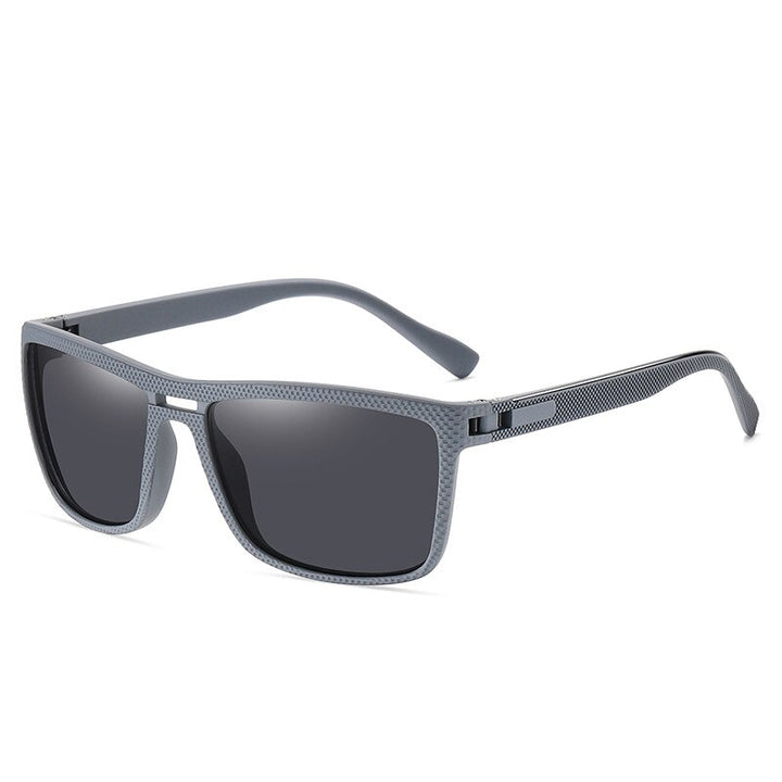 Reven Jate Men's Full Rim RectangleTr 90 Polarized Sunglasses C1740 Sunglasses Reven Jate   