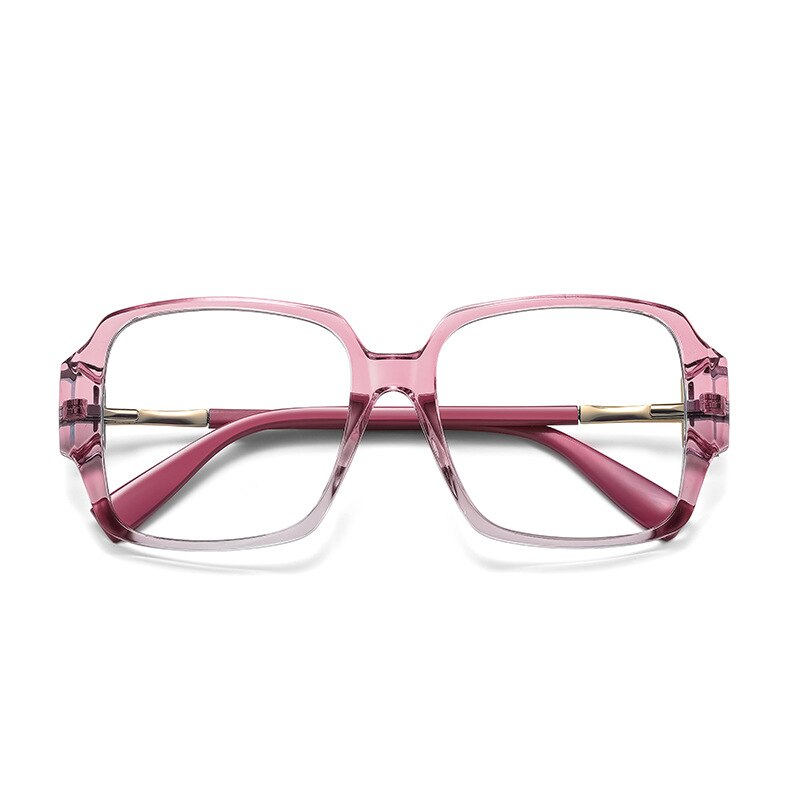 Hotony Women's Full Rim Square Acetate Eyeglasses 2099 Full Rim Hotony C5  