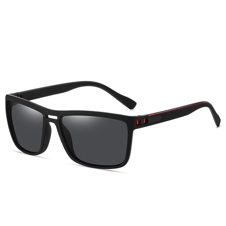 Reven Jate Men's Full Rim RectangleTr 90 Polarized Sunglasses C1740 Sunglasses Reven Jate C1 Other 