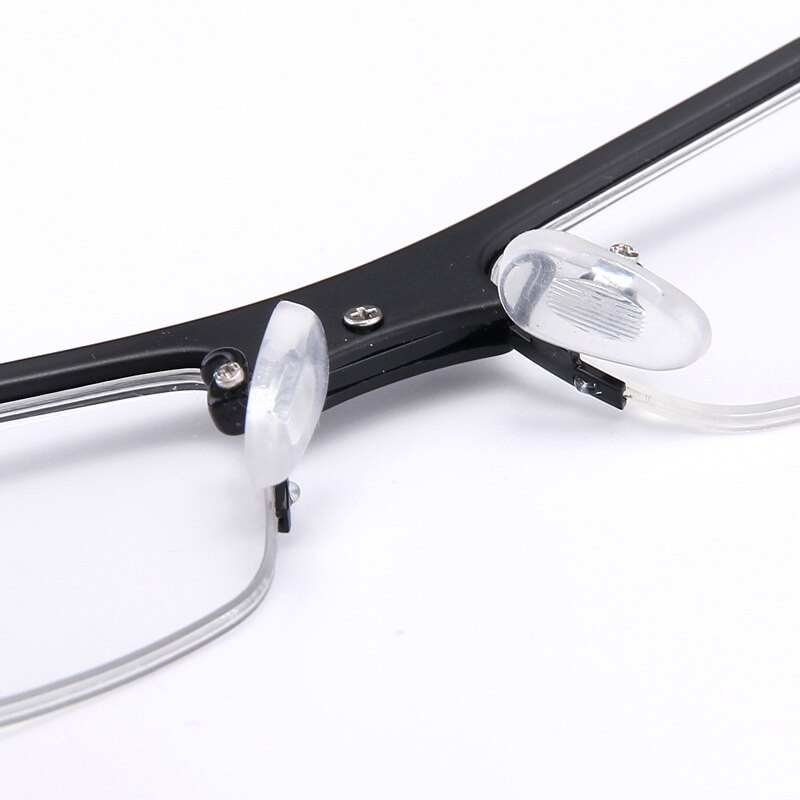 Bclear Men's Semi Rim Rectangle Tr 90 Sport Eyeglasses My1077 Semi Rim Bclear   
