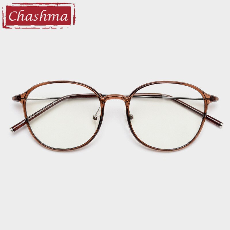 Chashma Round TR90 Eyeglasses Frame Lentes Optics Light Women Small Circle Quality Student Prescription Glasses For RX Lenses Frame Chashma Ottica   