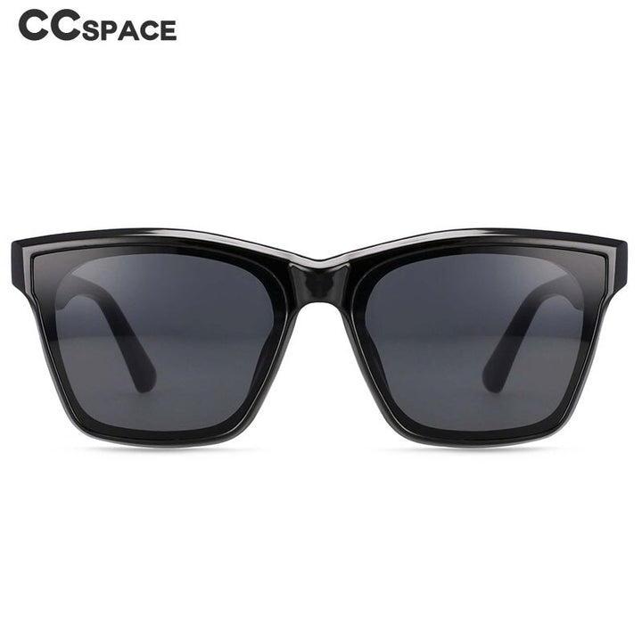 CCSpace Women's Full Rim Square Acetate Frame Sunglasses 53257 Sunglasses CCspace Sunglasses   