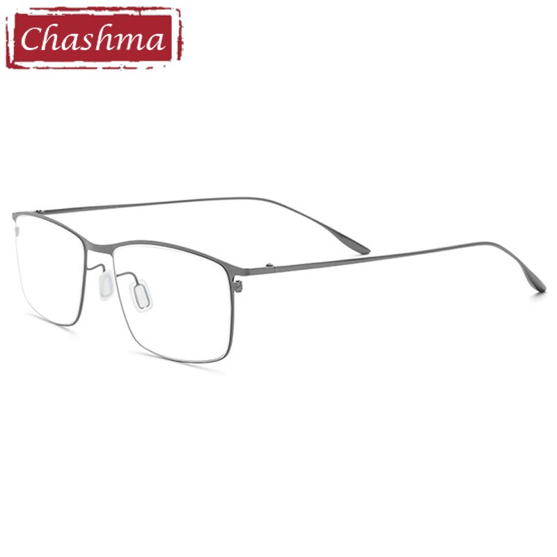 Chashma Ottica Unisex Full Rim Square Eyeglasses 18105 Full Rim Chashma Ottica   