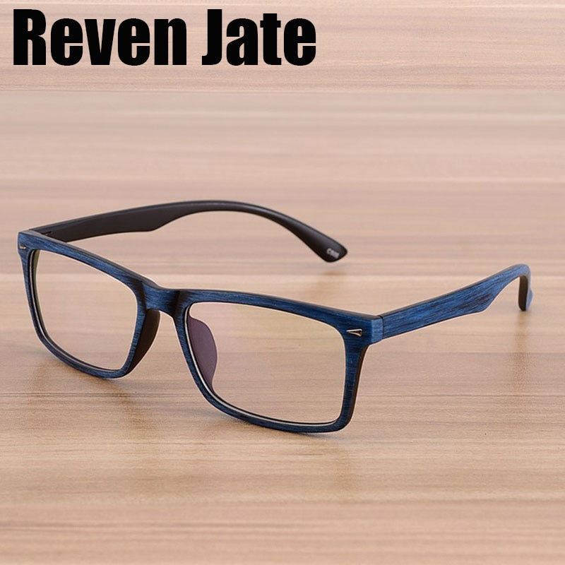 Reven Jate Unisex Full Rim Square Tr 90 Resin Reading Glasses 922 Reading Glasses Reven Jate   