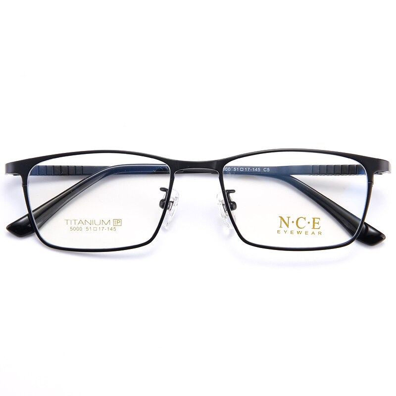 Reven Jate Unisex Full Rim Square Titanium Eyeglasses 5000 Full Rim Reven Jate   