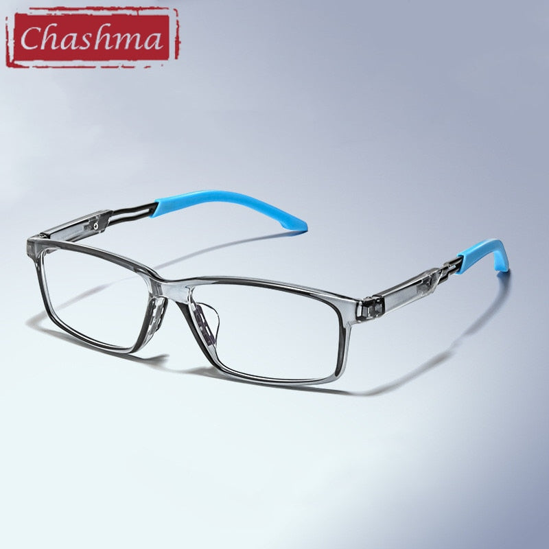 Chashma Unisex Full Rim Square Tr 90 Sport Eyeglasses 6021 Full Rim Chashma   