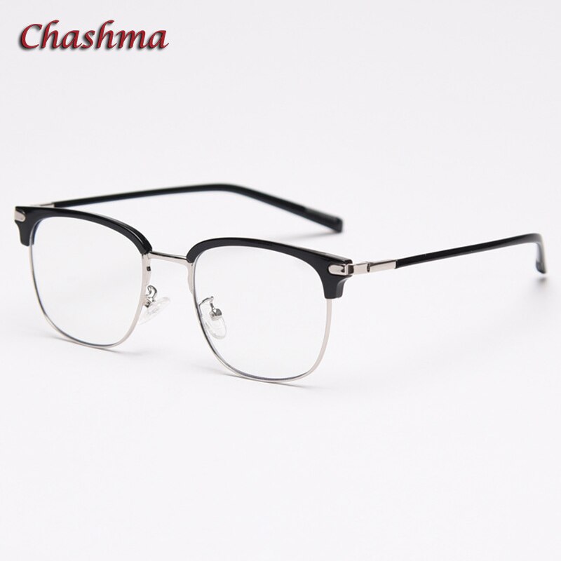 Chashma Ochki Unisex Full Rim Round Square Tr 90 Titanium Eyeglasses 2180 Full Rim Chashma Ochki   