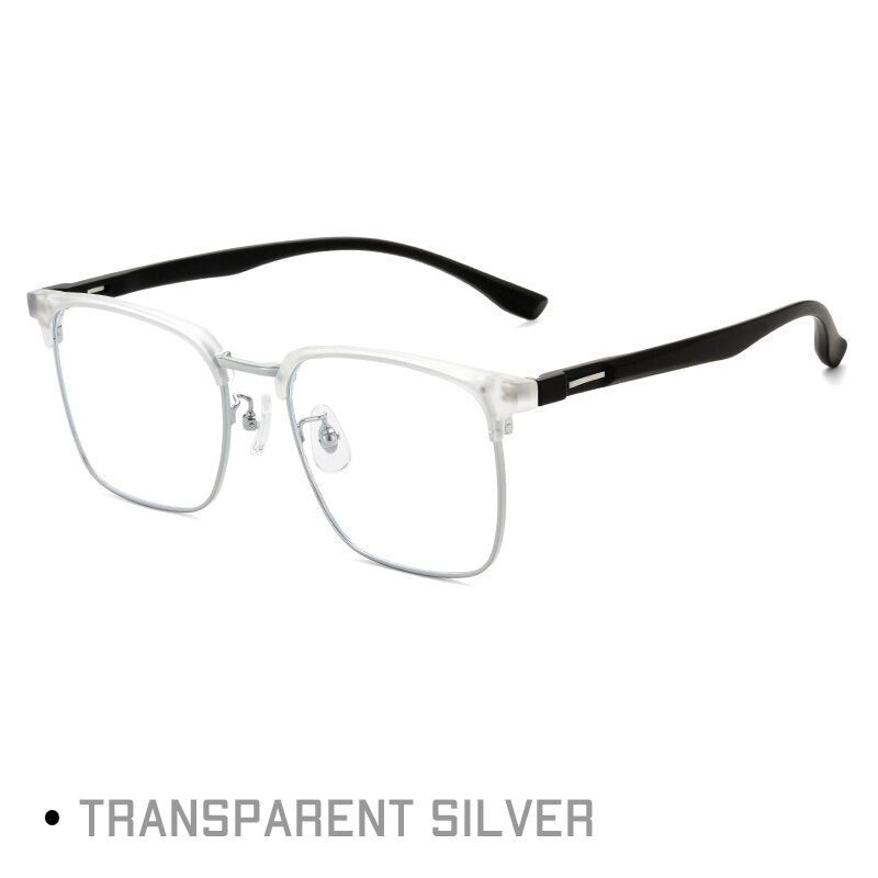 Gmei Unisex Full Rim Square Tr 90 Alloy Eyeglasses Tm16 Full Rim Gmei Optical C7  