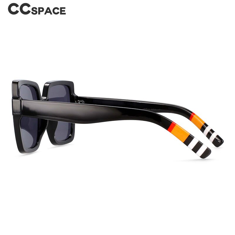 CCSpace Women's Full Rim Oversized Square Resin Frame Sunglasses 54472 Sunglasses CCspace Sunglasses   