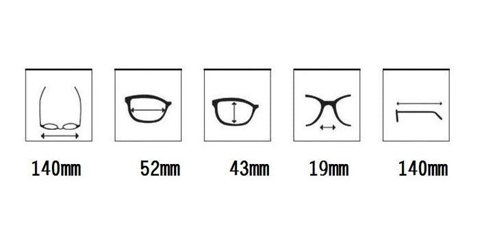 Cubojue Unisex Full Rim Round Double Bridge Titanium Myopic Reading Glasses Reading Glasses Cubojue   