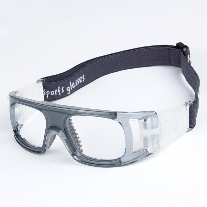 Yimaruili Unisex Full Rim Square Tr 90 Sports Eyeglasses SP0862 Sport Eyewear Yimaruili Eyeglasses Dark Grey  