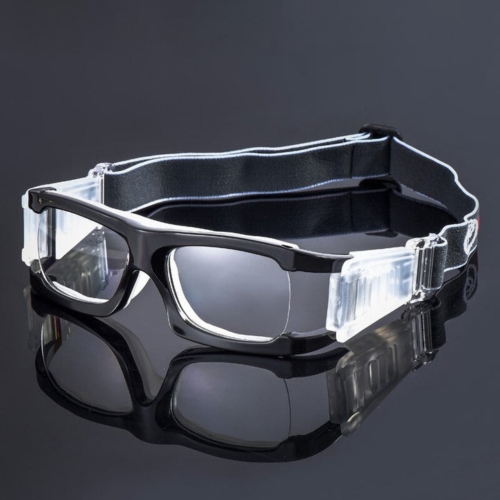 Reven Jate Unisex Full Rim Square Acetate Tr 90 Resin Sport Goggle Wrap Around Eyeglasses 881 Full Rim Reven Jate black  