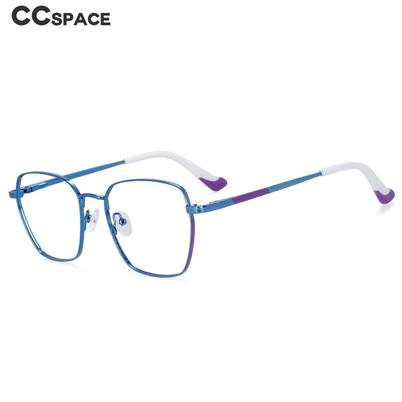 CCSpace Women's Full Rim Square Alloy Frame Eyeglasses 54261 Full Rim CCspace   