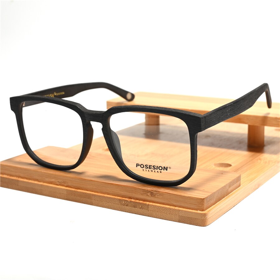 Cubojue Unisex Oversized Square Acetate Eyeglasses PS5104 Reading Glasses Cubojue   