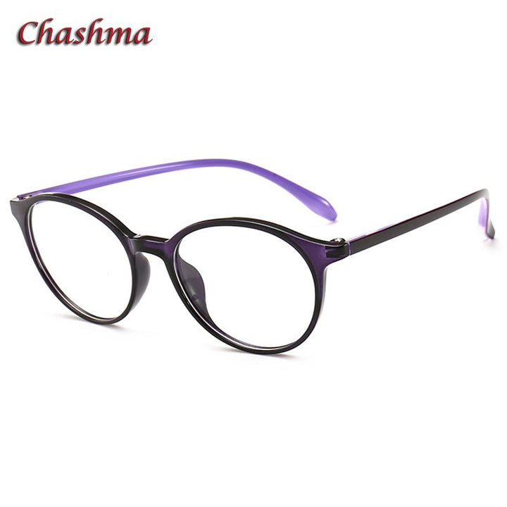 Chashma Ochki Unisex Full Rim Round Tr 90 Titanium Eyeglasses 6057 Full Rim Chashma Ochki   