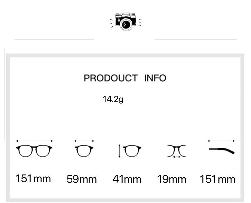 Cubojue Unisex Full Rim Oversized Square Tr 90 Titanium 150mm Myopic Reading Glasses Tr30011 Reading Glasses Cubojue   
