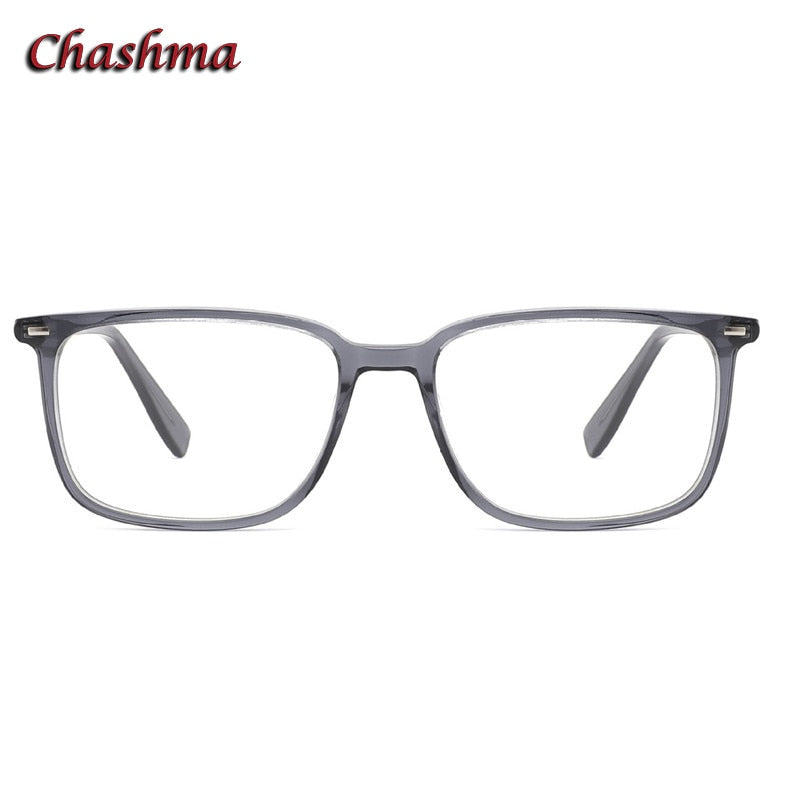 Chashma Ochki Unisex Full Rim Square Rectangle Acetate Eyeglasses 9021 Full Rim Chashma Ochki   