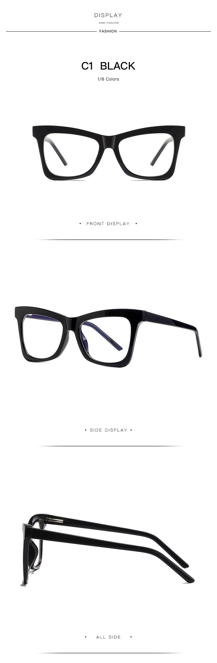 Gmei Women's Full Rim TR 90 Titanium Cat Eye Frame Eyeglasses 2042 Full Rim Gmei Optical   