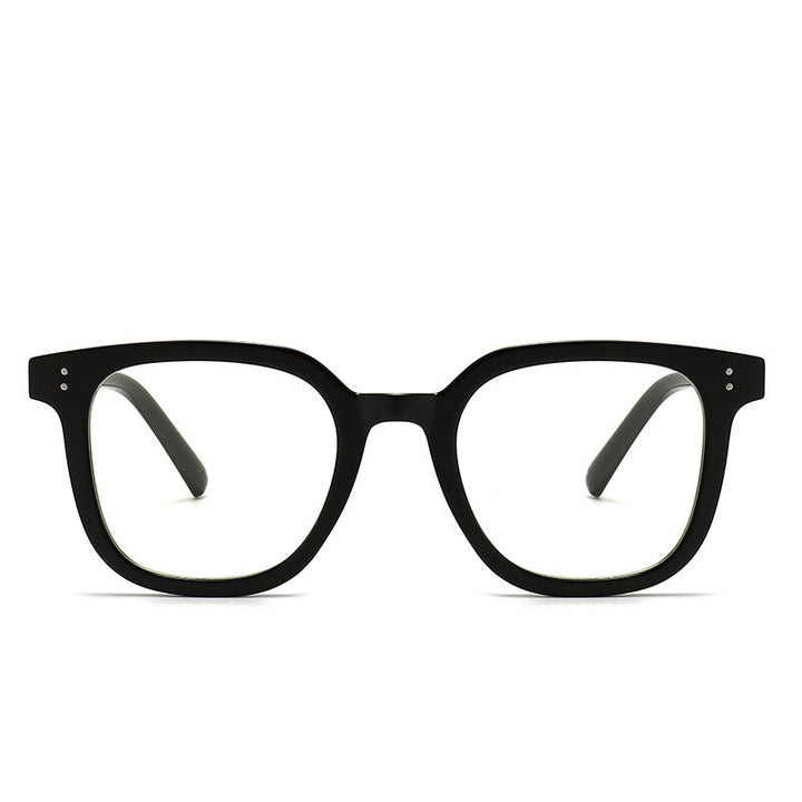 Kansept Unisex Full Rim Square Tr 90 Titanium Eyeglasses 8019 Full Rim Kansept   