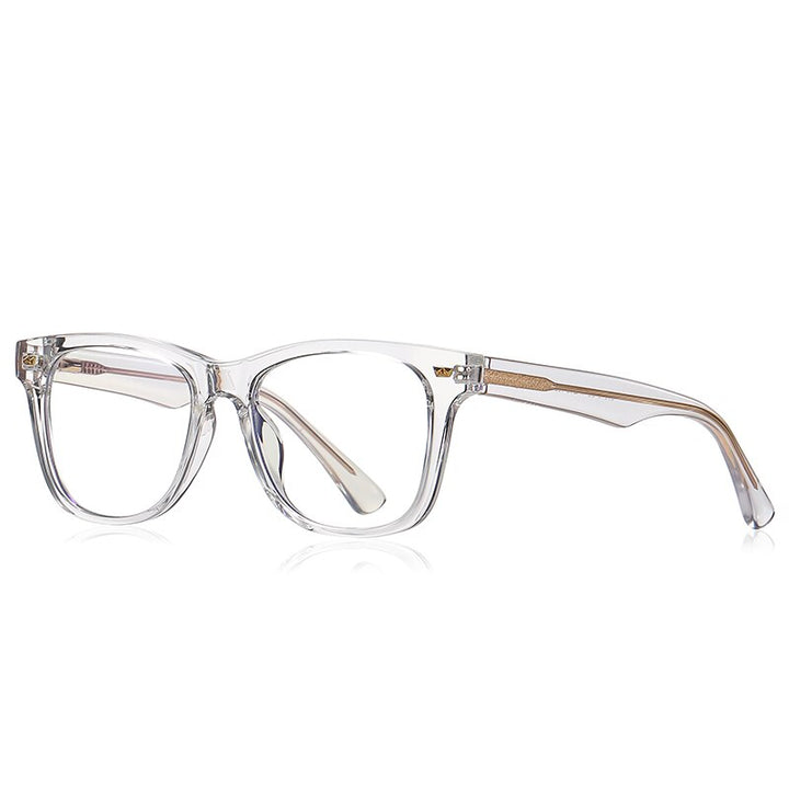 Zirosat Children's Unisex Full Rim Square Tr 90 + Cp Eyeglasses 20215 Full Rim Zirosat C2  