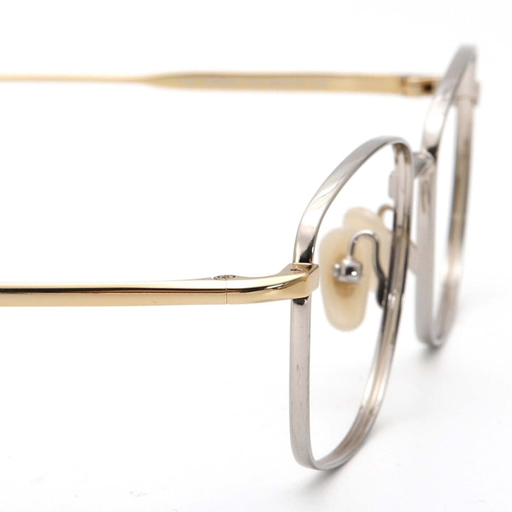 Muzz Men's Full Rim Square Titanium Eyeglasses 9041 Full Rim Muzz   