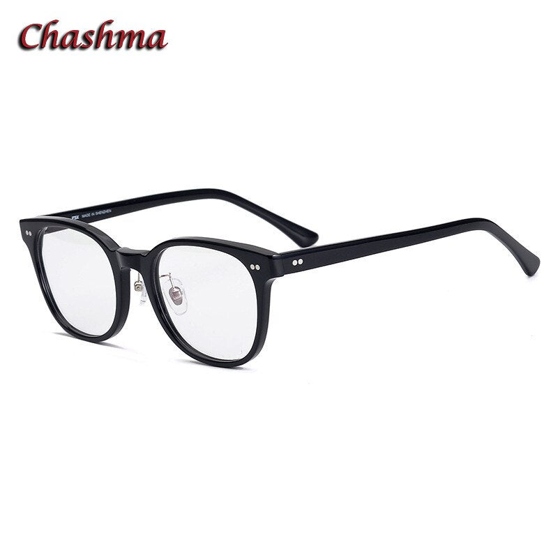 Chashma Ochki Unisex Full Rim Round Handcrafted Acetate Eyeglasses 2060 Full Rim Chashma Ochki   