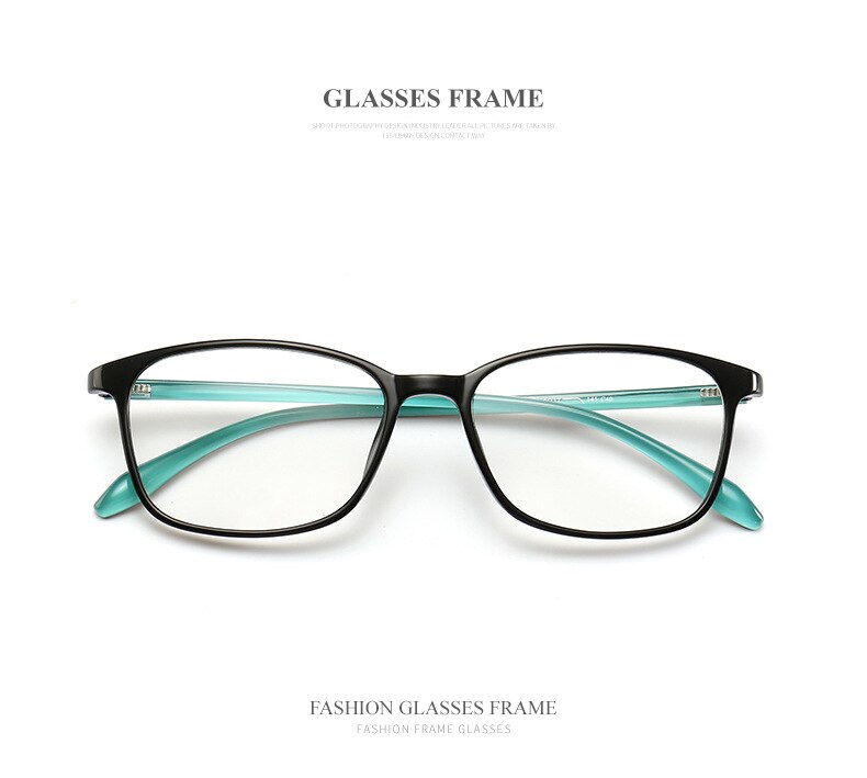 Chashma Women's Full Rim Square TR 90 Resin Titanium Frame Eyeglasses 6058 Full Rim Chashma   