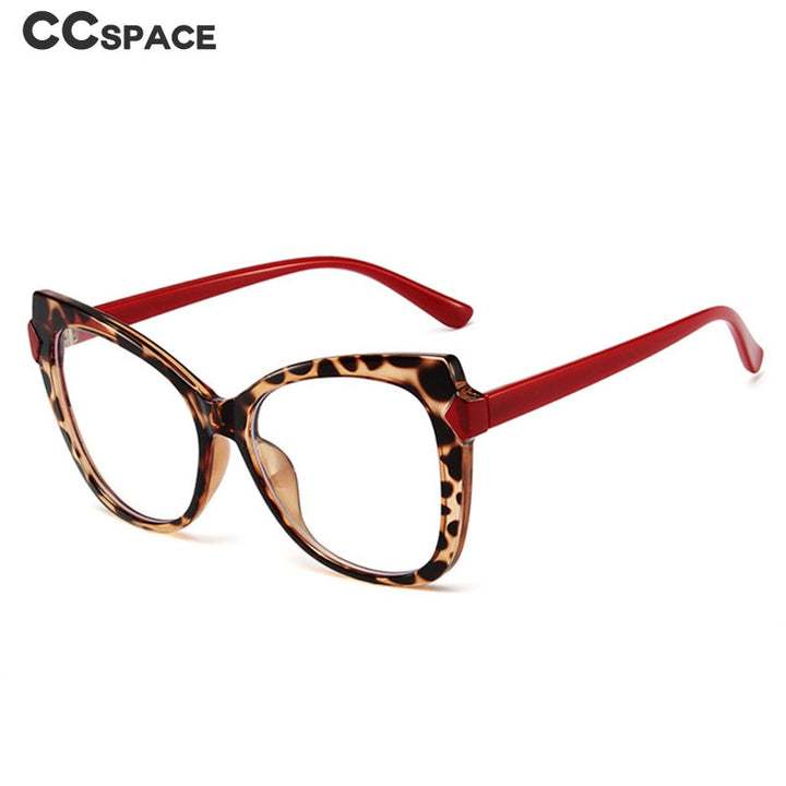 CCspace Women's Full Rim Cat Eye Tr 90 Eyeglasses 53348 Full Rim CCspace   