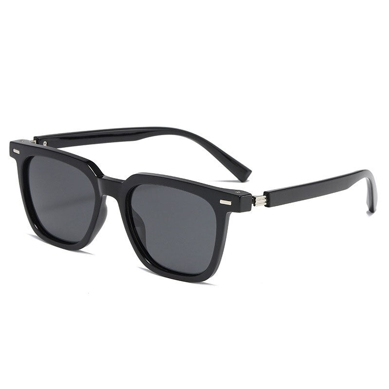 Yimaruili Unisex Full Rim Square Acetate Frame Polarized Sunglasses TR-ZC126 Sunglasses Yimaruili Sunglasses   